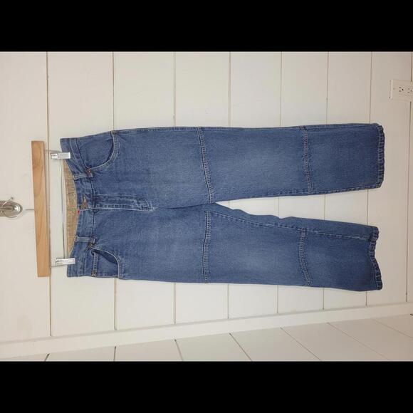 Dickies Other - Dickies size 18 blue denim wide leg jeans